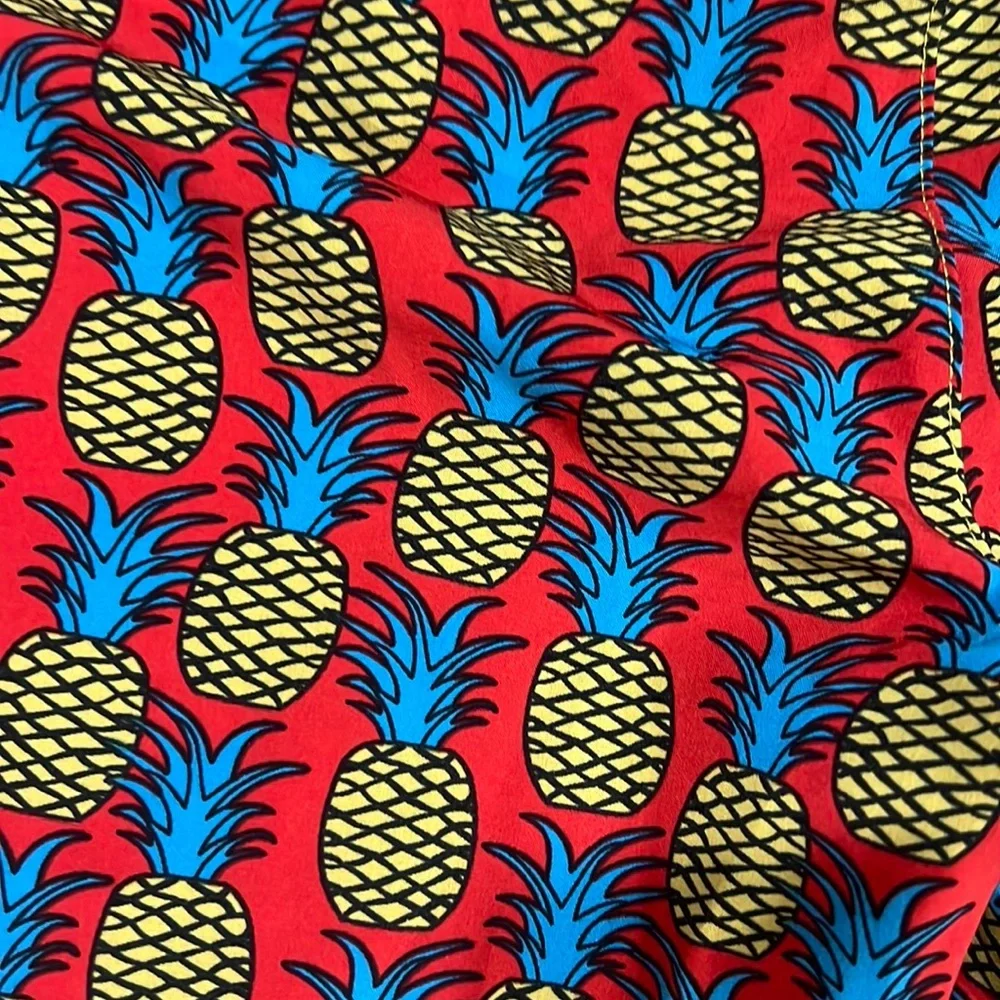 Public Republic Pineapple Print Men's swim shorts size small